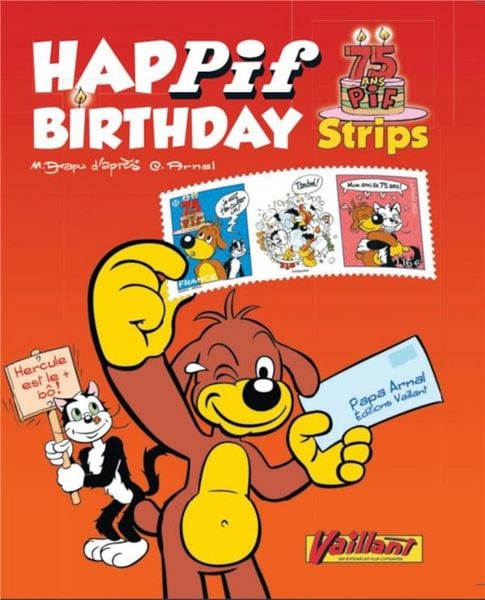 Produktbild: Happif birthday. Strip Pif