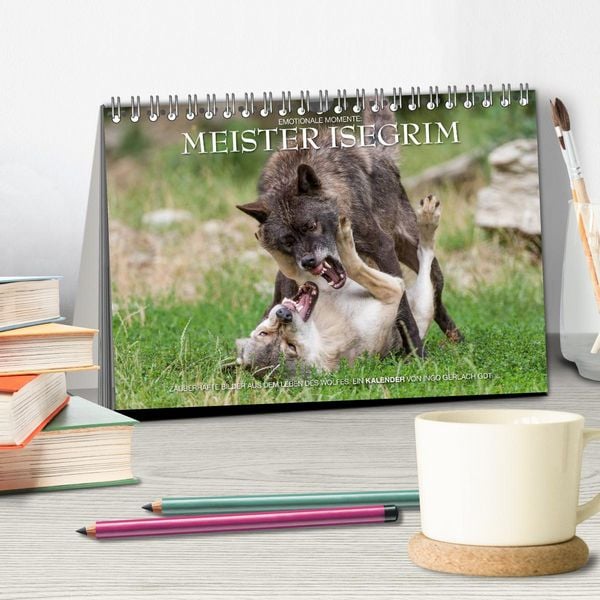 Produktbild: Meister Isegrim (Tischkalender 2026 DIN A5 quer), CALVENDO Monatskalender