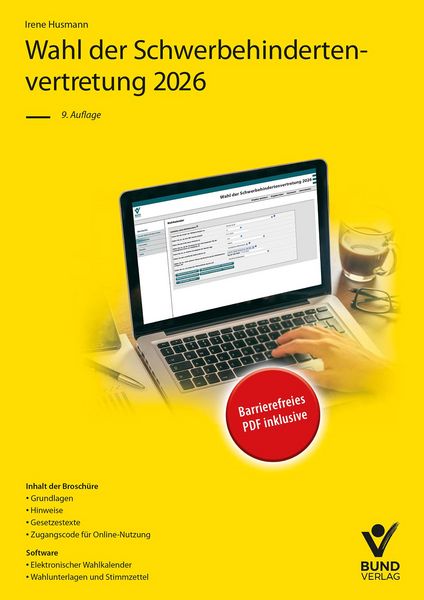 Produktbild: Wahl der Schwerbehindertenvertretung 2026