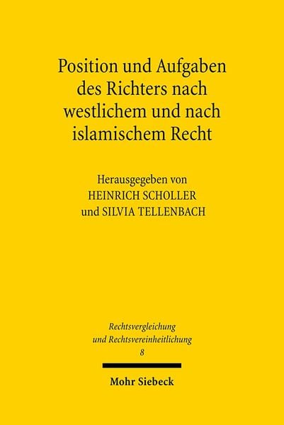 Produktbild: Position und Aufgaben des Richters nach westlichem und nach islamischem Recht
