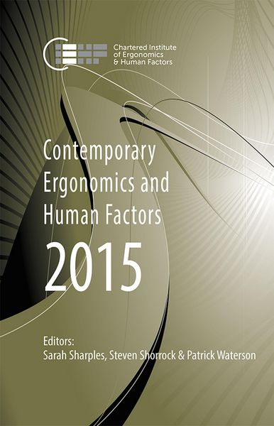 Produktbild: Contemporary Ergonomics and Human Factors 2015
