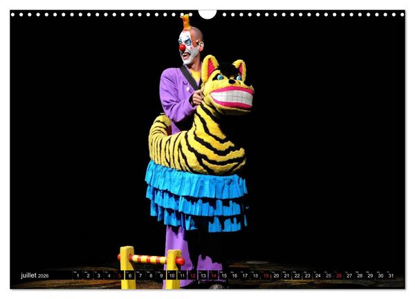 Produktbild: Alegria, Cirque du Soleil (Calendrier mural 2026 DIN A3 vertical), CALVENDO calendrier mensuel