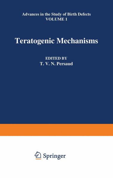Produktbild: Teratogenic Mechanisms