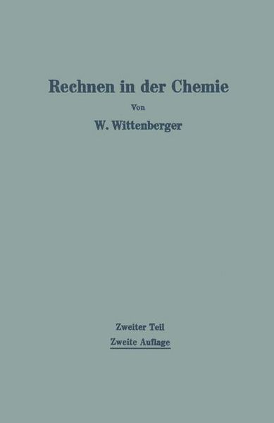 Produktbild: Rechnen in der Chemie