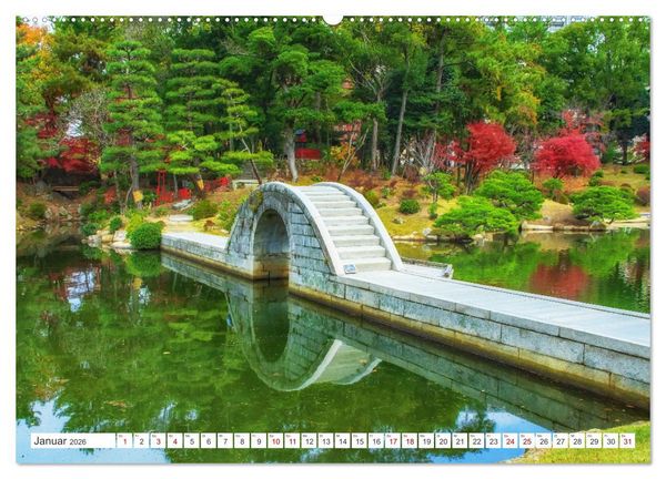 Produktbild: Herbst in Japan (Wandkalender 2026 DIN A2 quer), CALVENDO Monatskalender