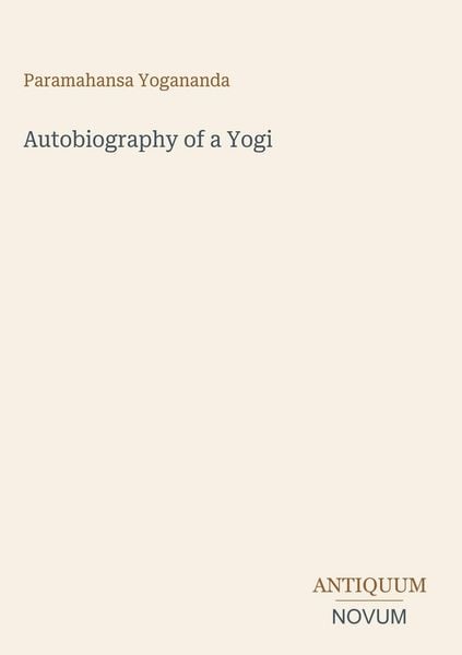 Produktbild: Autobiography of a Yogi