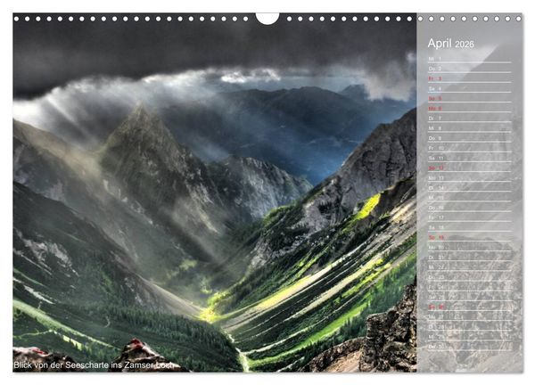 Produktbild: Alpen&uuml;berquerung (Wandkalender 2026 DIN A3 quer), CALVENDO Monatskalender