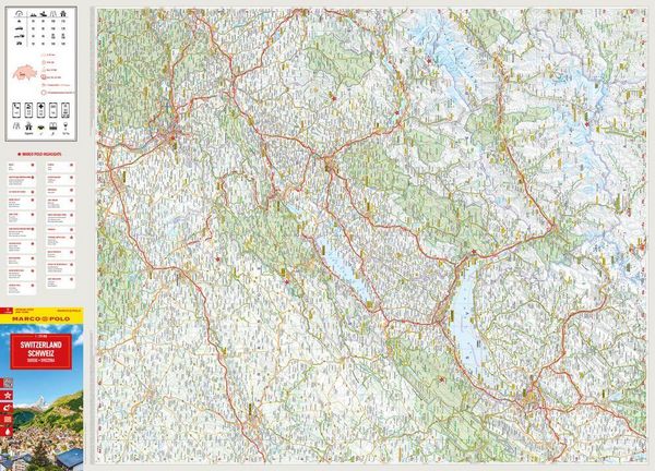 Produktbild: MARCO POLO Reisekarte Schweiz 1:275.000