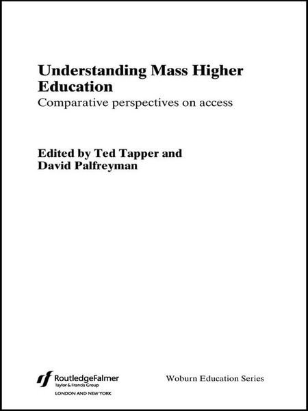 Produktbild: Understanding Mass Higher Education