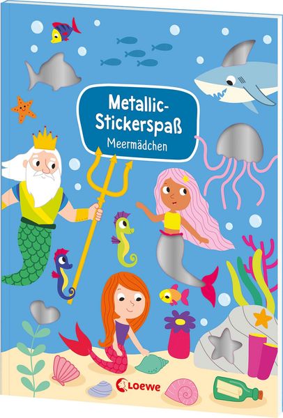 Produktbild: Metallic-Stickerspa&szlig; - Meerm&auml;dchen