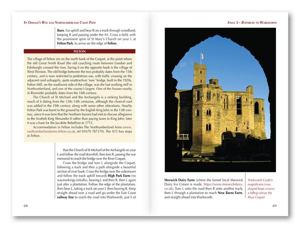 Produktbild: Walking St Oswald's Way and Northumberland Coast Path