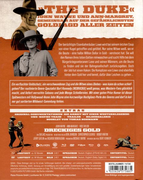 Produktbild: Dreckiges Gold - Mediabook (Blu-ray+DVD)
