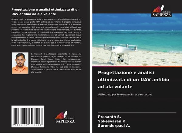 Produktbild: Progettazione e analisi ottimizzata di un UAV anfibio ad ala volante