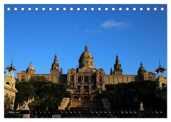 Produktbild: Barcelona - Stadt des Modernisme (Tischkalender 2027 DIN A5 quer), CALVENDO Monatskalender