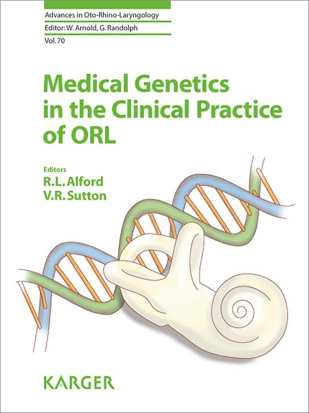 Produktbild: Medical Genetics in the Clinical Practice of ORL