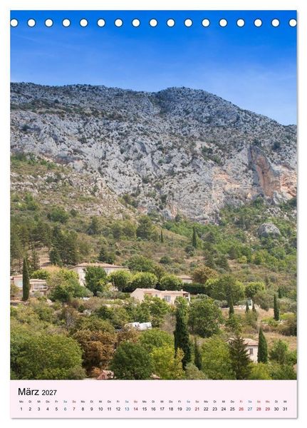 Produktbild: Provence &ndash; Die kleinen D&ouml;rfer in gro&szlig;er Sch&ouml;nheit (Tischkalender 2027 DIN A5 hoch), CALVENDO Monatskalender