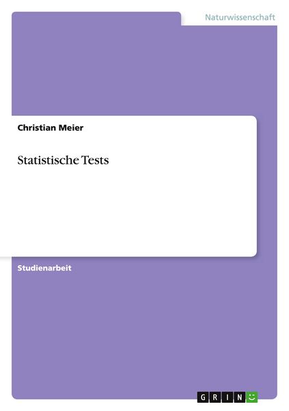 Produktbild: Statistische Tests