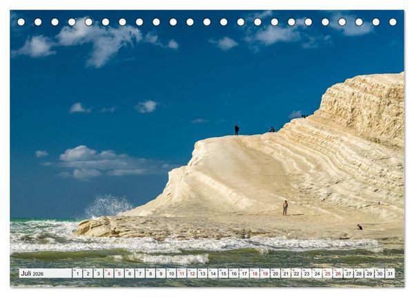 Produktbild: Italien - Sizilien (Tischkalender 2026 DIN A5 quer), CALVENDO Monatskalender