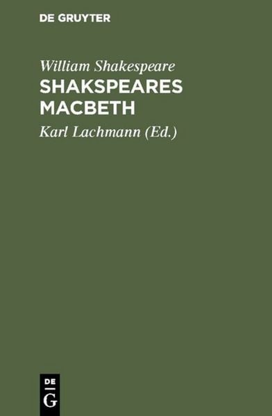 Produktbild: Shakspeare&rsquo;s Macbeth