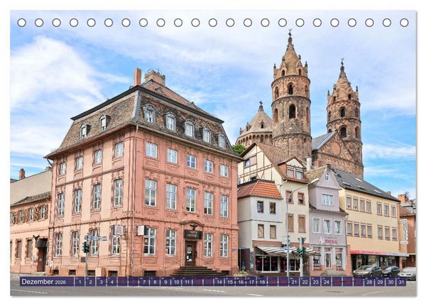 Produktbild: Worms - historisch und sagenhaft (Tischkalender 2026 DIN A5 quer), CALVENDO Monatskalender