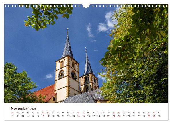 Produktbild: Bad Wimpfen. (Wandkalender 2026 DIN A3 quer), CALVENDO Monatskalender