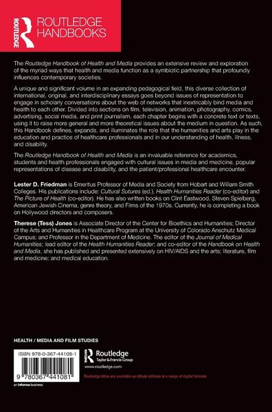 Produktbild: Routledge Handbook of Health and Media