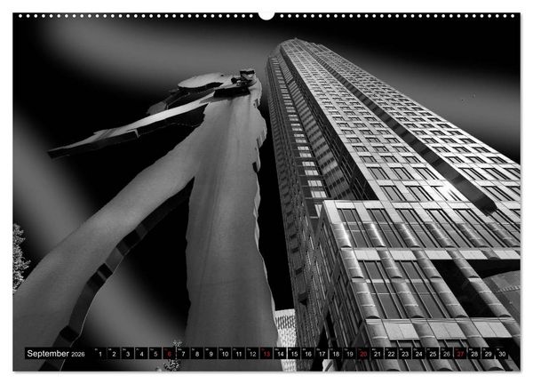 Produktbild: Faszination Frankfurter Architektur (Wandkalender 2026 DIN A2 quer), CALVENDO Monatskalender