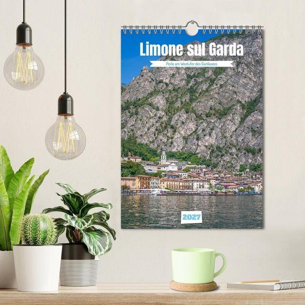Produktbild: Limone sul Garda - Perle am Westufer des Gardasees (Wandkalender 2027 DIN A4 hoch), CALVENDO Monatskalender
