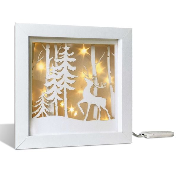 Produktbild: URSUS Shadow Box "Winterwald"