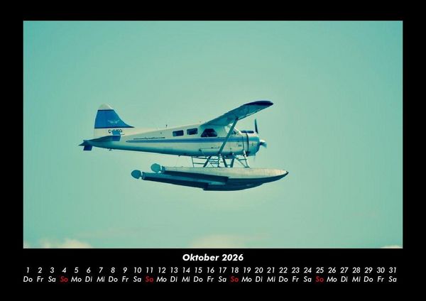 Produktbild: Flugzeuge 2026 Fotokalender DIN A3
