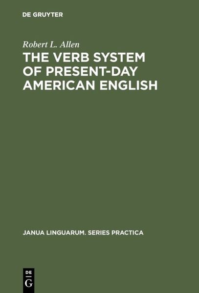 Produktbild: The Verb System of Present-Day American English