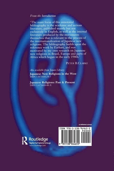 Produktbild: Bibliography of Japanese New Religious Movements
