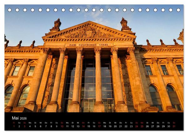 Produktbild: Berlin (Tischkalender 2026 DIN A5 quer), CALVENDO Monatskalender