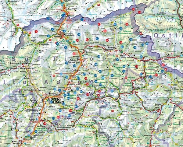Produktbild: ROTHER Wanderbuch Leichte Wanderungen S&uuml;dtirol: Eisacktal, Pustertal, Dolomiten