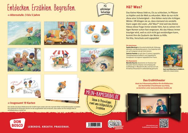 Produktbild: Das kleine H&auml;was. Kamishibai Bildkartenset