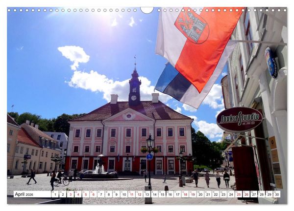 Produktbild: Malerisches Dorpat - Estlands Universit&auml;tsstadt Tartu (Wandkalender 2026 DIN A3 quer), CALVENDO Monatskalender