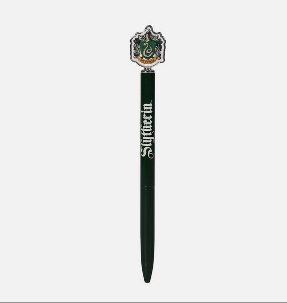 Produktbild: SLYTHERIN - Metallstift mit 2D geformtem Topper - Harry Potter