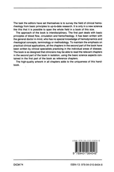 Produktbild: Clinical Hemorheology