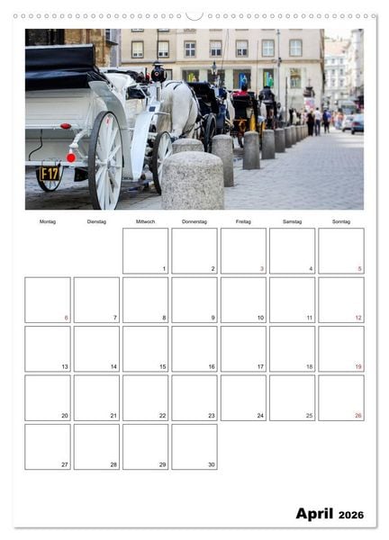 Produktbild: Mein Wien. Juwel an der Donau (hochwertiger Premium Wandkalender 2026 DIN A2 hoch), Kunstdruck in Hochglanz