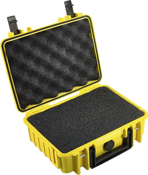Produktbild: B & W International Outdoor Koffer outdoor.cases Typ 1000 4.1 l (B x H x T) 270 x 215 x 105 mm Gelb 1000/Y/SI