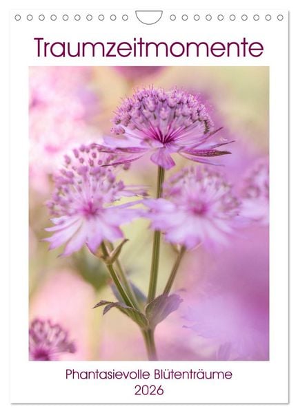 Traumzeitmomente (Wandkalender 2026 DIN A4 hoch), CALVENDO Monatskalender