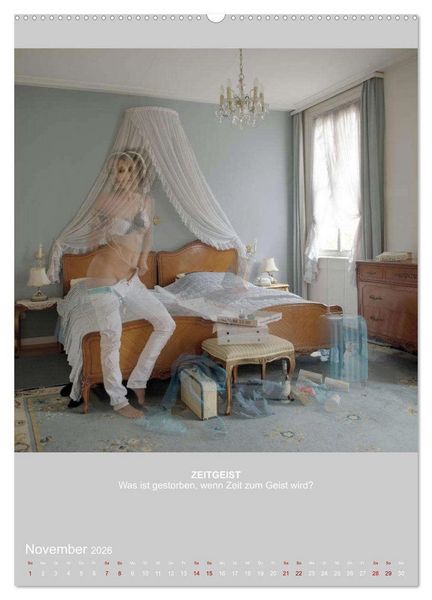 Produktbild: ZEIT METAPHERN (hochwertiger Premium Wandkalender 2026 DIN A2 hoch), Kunstdruck in Hochglanz