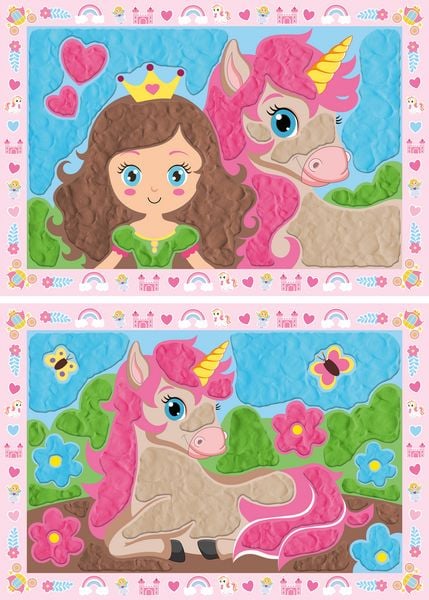 Produktbild: My First CreArt, Kneten nach Zahlen - Einhorngl&uuml;ck