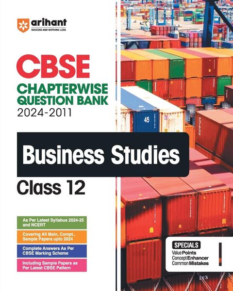 Produktbild: CBSE Chapterwise Business Studies 12th
