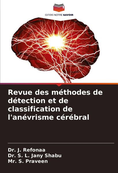 Produktbild: Revue des m&eacute;thodes de d&eacute;tection et de classification de l'an&eacute;vrisme c&eacute;r&eacute;bral