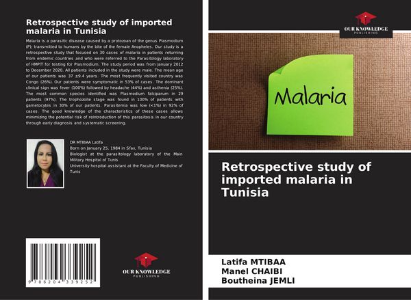 Produktbild: Retrospective study of imported malaria in Tunisia
