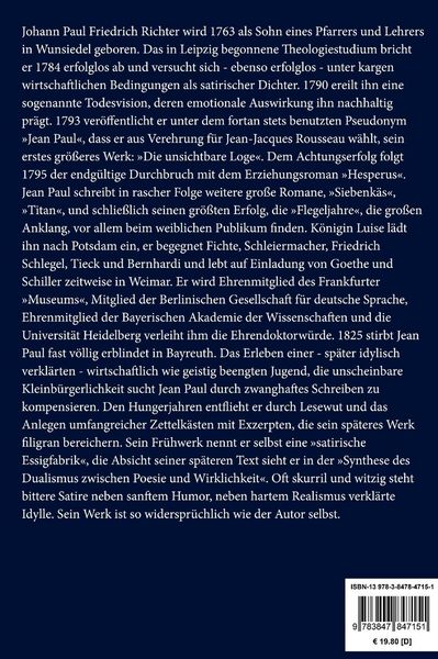 Produktbild: Leben des vergn&uuml;gten Schulmeisterlein Maria Wutz in Auenthal (Gro&szlig;druck)