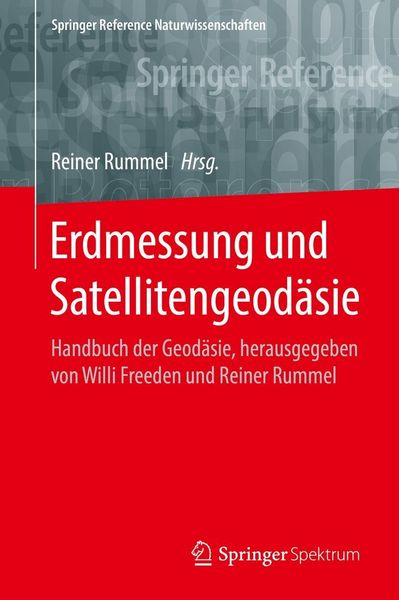 Produktbild: Erdmessung und Satellitengeod&auml;sie