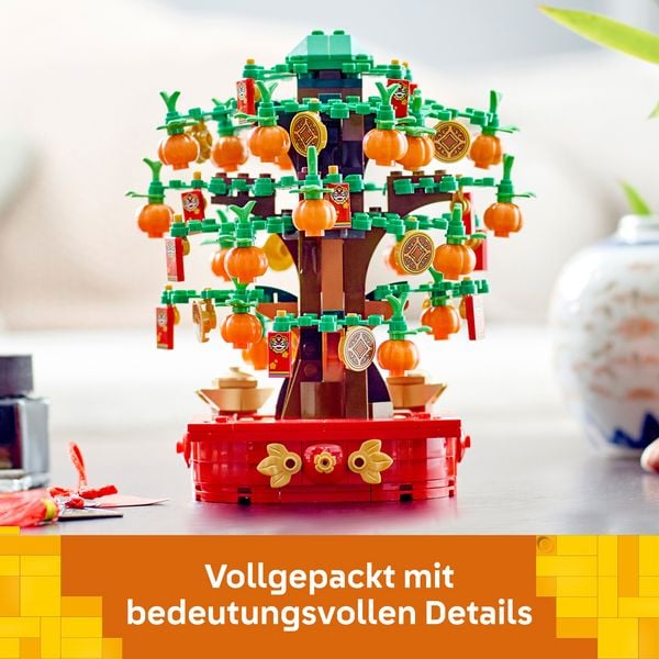LEGO Glückskastanie, Bauset für Kinder, Mondneujahrsgeschenk 40648
