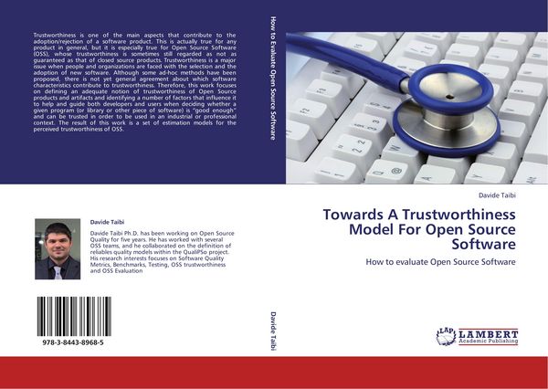 Produktbild: Towards A Trustworthiness Model For Open Source Software
